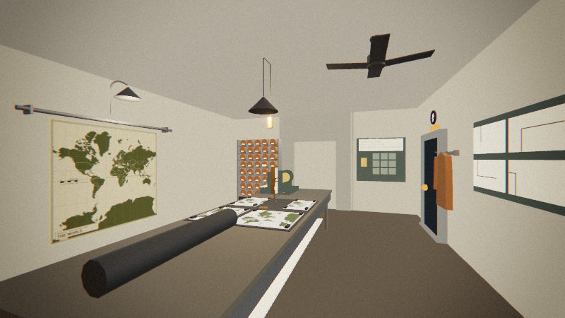 Room 0003, seen from its doorway